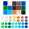 Transparent Glass Beads Strands EGLA-TA0001-55A-1