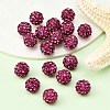 Pave Disco Ball Beads RB-H258-8MM-502-4