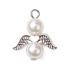 Acrylic Alloy Pendants PALLOY-JF02830-2