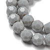 Opaque Glass Beads Stands LS-EGLA-A035-P6mm-D22-4