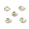 Glass Rhinestone Cabochons GLAA-A018-4mm-001GY-1