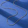 0.9MM 304 Stainless Steel Satellite Chain Necklaces NJEW-T016-21B-G-2