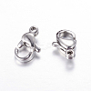 304 Stainless Steel Lobster Claw Clasps STAS-R050-10x6mm-2