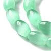 Macaron Color Natural Selenite Beads Strands G-B102-A01-08-3