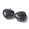 Natural Mixed Gemstone Pendants G-A259-02P-3