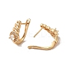 Brass Hoop Earrings EJEW-L271-13KCG-09-2