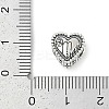 925 Sterling Silver European Beads STER-R005-02AS-06-3