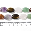 Natural Green Aventurine & Amethyst & Tiger Eye & Rose Quartz & Quartz Crystal & Carnelian Beads Strands X-G-L164-A-19-5