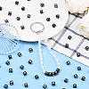 1000Pcs Opaque Acrylic Beads MACR-SC0002-43A-5