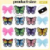 16Pcs 8 Styles Food Grade Silicone Focal Beads SIL-SZ0002-22-2