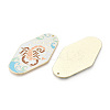 Rack Plating Alloy and Enamel Big Pendants ENAM-T021-29H-2