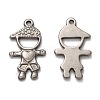 Non-Tarnish 304 Stainless Steel Pendants STAS-P257-02P-2