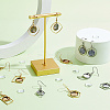 DIY Blank Dome & Mixed Shape Stainless Steel Dangle Earring Making Kit EJEW-AR00002-5