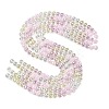 Electroplate Glass Beads Strands EGLA-D300-06-8mm-13-1