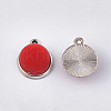 UV Plating Acrylic Charms FIND-T046-43A-06-2