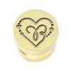 Constellation Golden Tone Wax Seal Brass Stamp Heads STAM-P002-02G-01-1