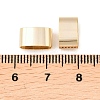 Brass Slide Charms KK-C163-23A-G-3