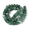 Natural Green Aventurine Beads Strands G-D091-A28-2