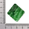 Natural Myanmar Jade Dyed Connector Charms G-Z162-18B-3