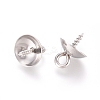 201 Stainless Steel Peg Bails Pendants STAS-TAC0002-30D-P-2