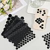 8Pcs 2 Styles PEVA Rubber Anti-Slip Hexagonal Phone Grip Tape Stickers for Phones AJEW-SP0002-64B-02-3