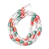 Electroplate Glass Beads Strands EGLA-D300-05-16-5