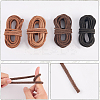 5M DIY Frosted Cowhide Leather Cord OCOR-GF0004-97D-02-5