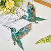 Acrylic Bird Hanging Suncatchers LS-HJEW-WH20021-02D-7