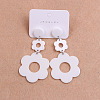 304 Stainless Steel Dangle Stud Earrings FS-WG4F7EC-08-1