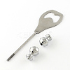 Beadable Bottle Opener LS-PALLOY-J697-05-4