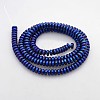 Electroplate Non-magnetic Synthetic Hematite Beads Strands G-J216C-03-2