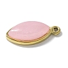 Natural Rose Quartz Pendants STAS-L277-09G-04-2