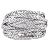5M 3-Ply PU Leather Braided Cord LC-GF0001-12E-1