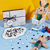 96Pcs 24 Style Glass Doll Craft Eyes Cabochons DIY-OC0011-83C-5