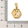 304 Stainless Steel Charms LS-STAS-H227-01G-K-3