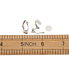 Brass Clip on Earring Findings DIY-TA0002-19P-6