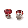 Cubic Zirconia Clip-on Earrings EJEW-L100-01P-09-4