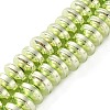 Electroplated Synthetic Non-magnetic Hematite Beads Strands G-C248-A01-5x8mm-01-1