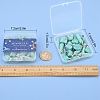 20Pcs 5 Style Dyed Synthetic Turquoise Pendants G-SC0001-76-13