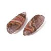 Natural Agate Pendants G-A244-07D-01-2