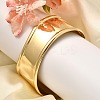 Rack Plating Brass Cuff Bangles BJEW-A137-02G-6