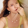 6Pcs Natural Cultured Freshwater Pearl Pendants PALLOY-TAC0174-8