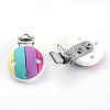 Food Grade Eco-Friendly Silicone Baby Pacifier Clips SIL-S003-05E-3