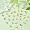 40Pcs Brass Lobster Claw Clasps KK-LP0001-56-3
