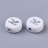 Plating Acrylic Beads PACR-R243-04K-2