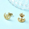 304 Stainless Steel Micro Pave Cubic Zirconia Stud Earrings Kits For Women EJEW-B112-01G-03-3