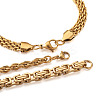 304 Stainless Steel Chain Bracelets STAS-TA0004-58-4
