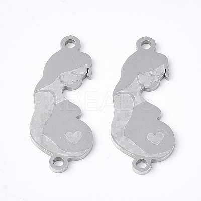 Non-Tarnish 201 Stainless Steel Links connectors STAS-T044-176P-1