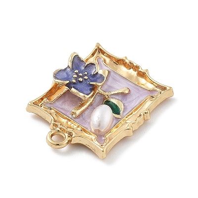 Alloy Enamel Pendants LS-FIND-G089-02G-02-1