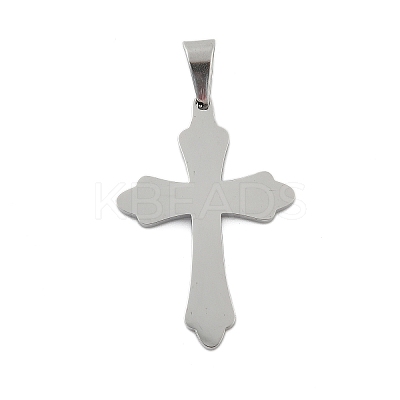 304 Stainless Steel Pendants STAS-G346-50P-1